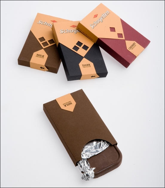 Schogetten Chocolate Packaging Design