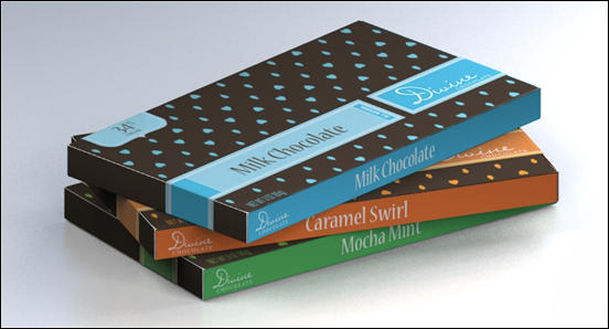 Divine Chocolate Packaging