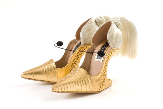 Blond ambition - creative sandal and shoe design 