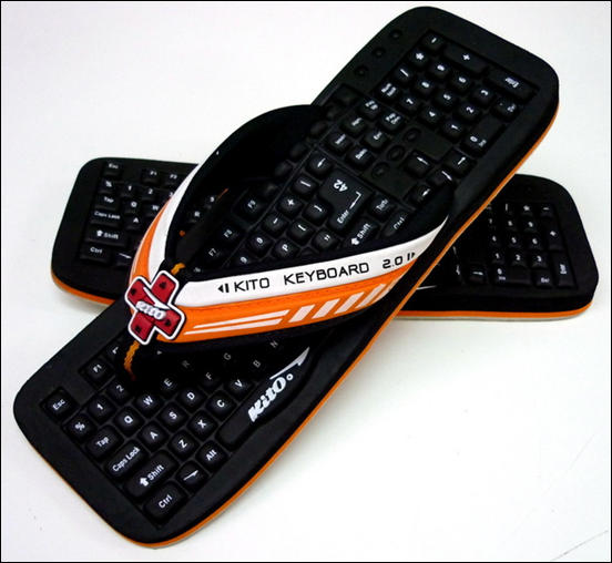Keyboard Slippers 