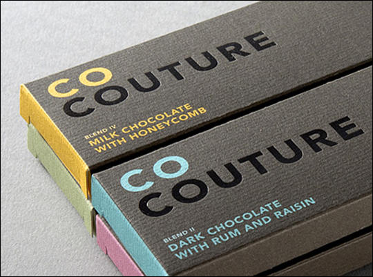 Couture Chocolate Packaging Design 