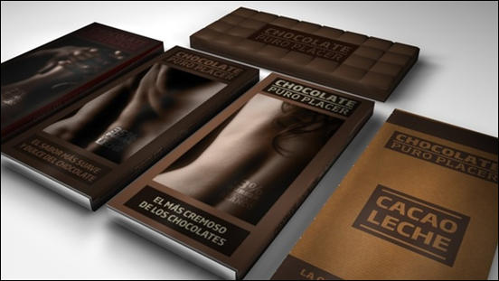 Chocolate, Puro Placer Packaging Design