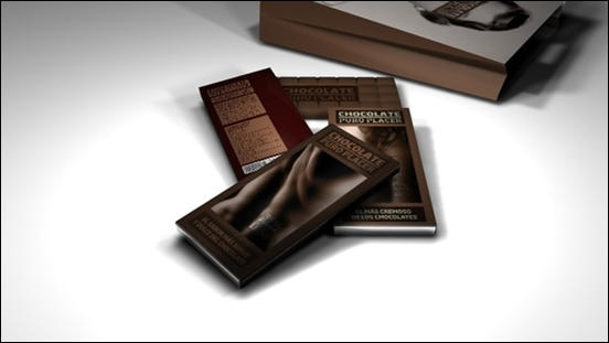 Chocolate, Puro Placer Packaging Design