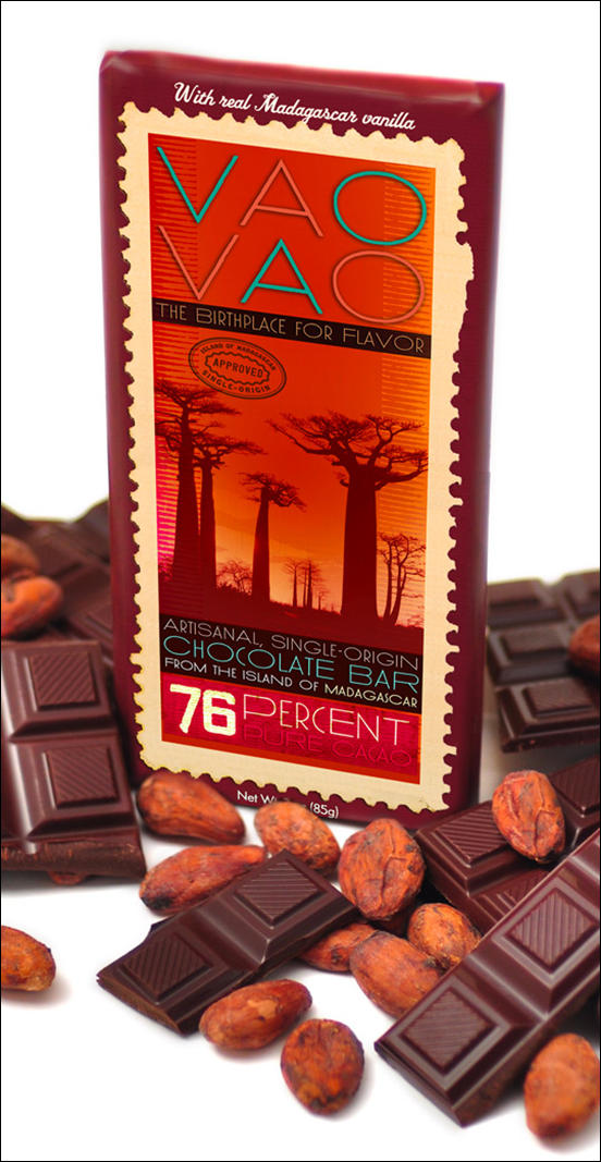 Vao Vao Chocolate Packaging Design 