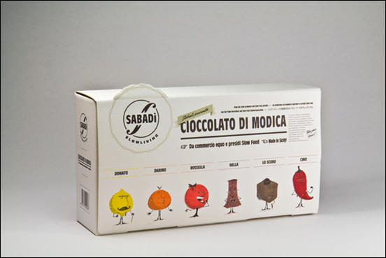 Sabadì Chocolate Packaging Design