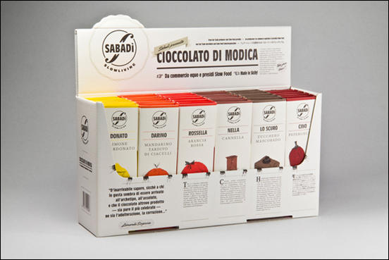 Sabadì Chocolate Packaging Design