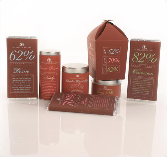 Scharffen Berger’s Chocolate Packaging Design 