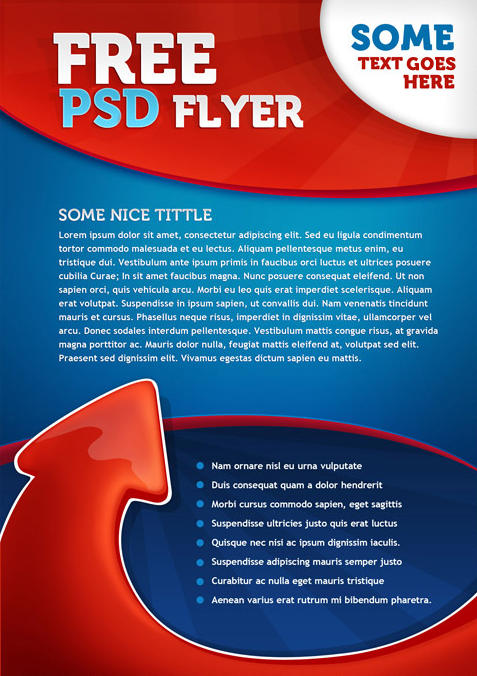 free download flyer templates for photoshop