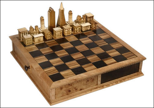 Cities Chess Set