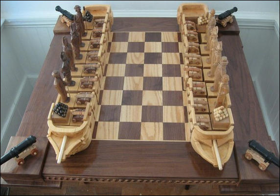 War of 1812 Chess Set