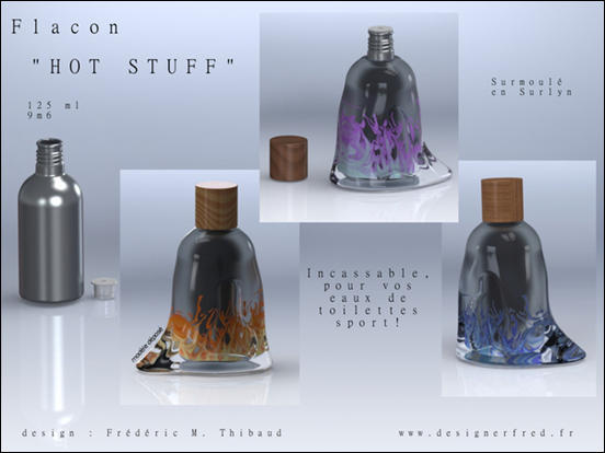 Perfume Bottle Design by Frederic Thibaud