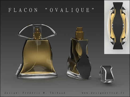 Perfume Bottle Design by Frederic Thibaud