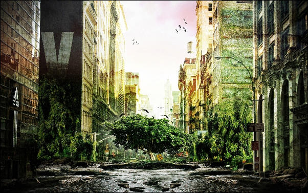 Post Apocalyptic photo manipulation