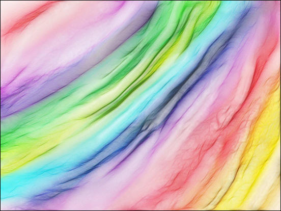 Rainbow colored dress-texture
