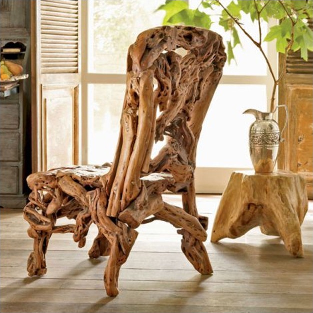 Astonishing Azalea Wood Chair