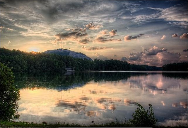 Stone-Mountain-Lake