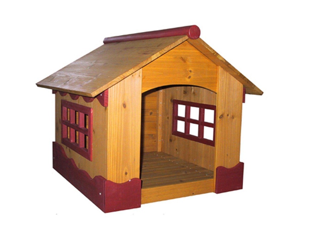 Wooden Dog Houses For Large Dogs Merry pet ice cream house