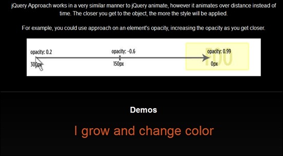 jQuery-approach