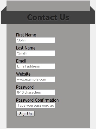designing-contact-form-in-css3-and-html5