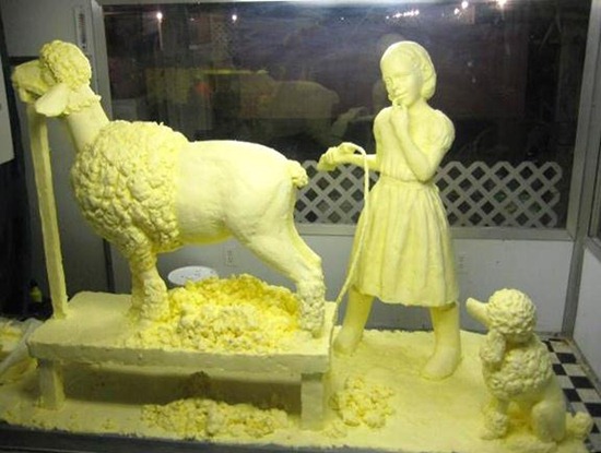 butter-sculpture
