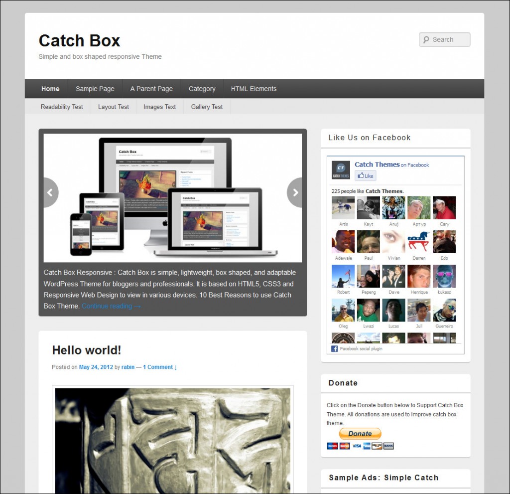 catch box