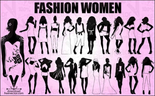 fashion-women-silhouettes