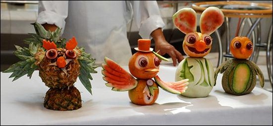 food-sculptures