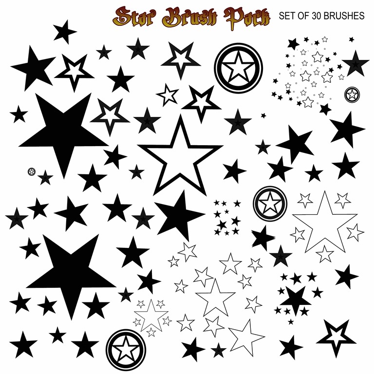 Star Brushes For Photoshop 52
