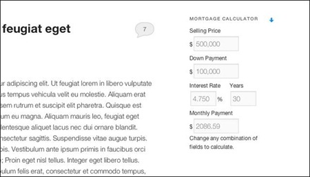 mortgage-calculate Real Estate WordPress Plugins