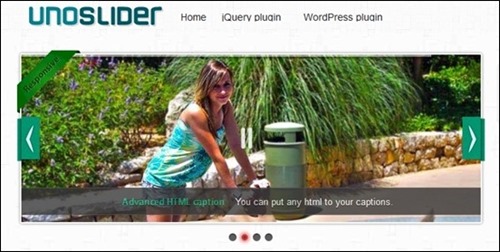 UnoSlider for WP – Responsive Touch Enabled Slider