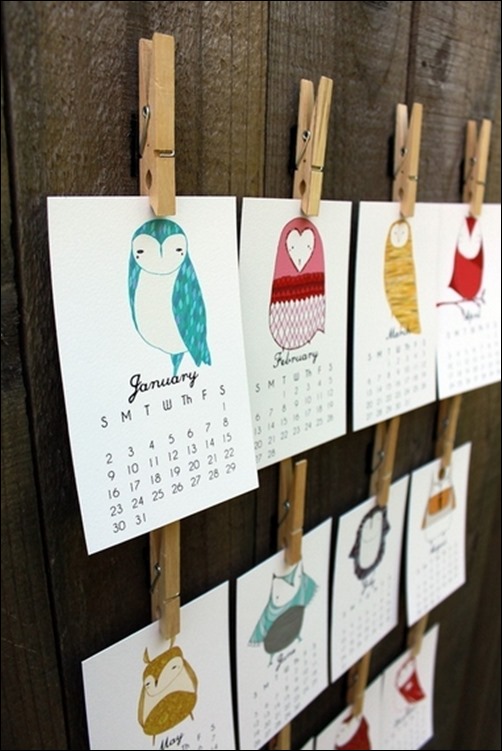 50 Cool and Unique Calendar Designs 2013 Creative CanCreative Can