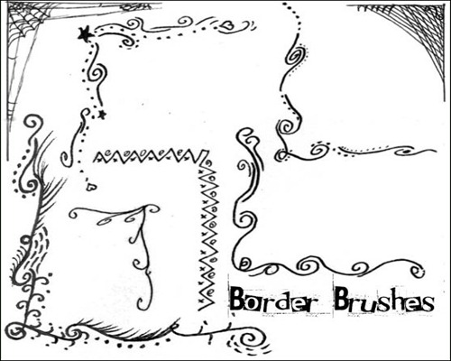 Border brushes