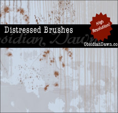 distressed brush photoshop