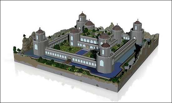 minecraft-castle