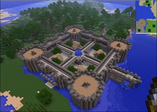 minecraft-castle