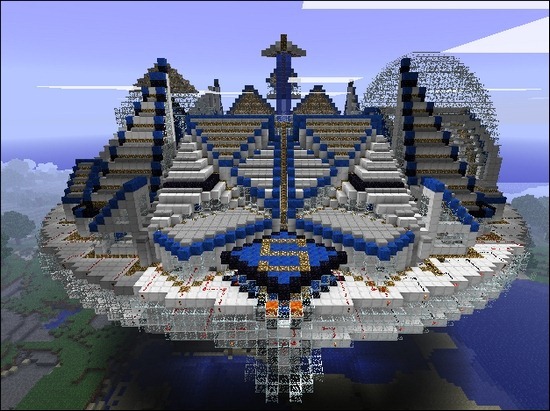 minecraft-flying-saucer