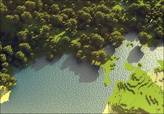 minecraft-lake