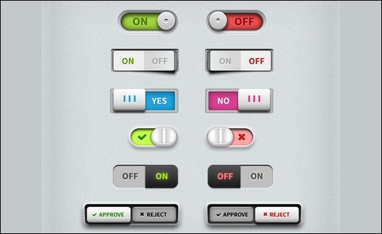 toggle-switches-ui-psd