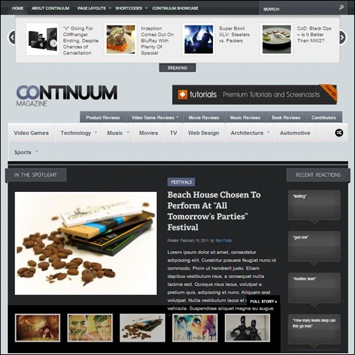 Continuum-WordPress-Theme