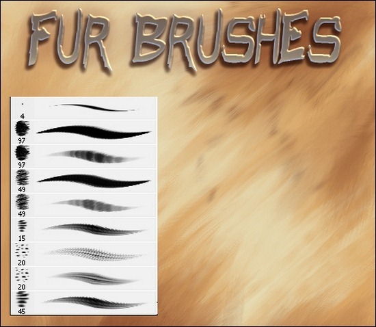 fur-brushes