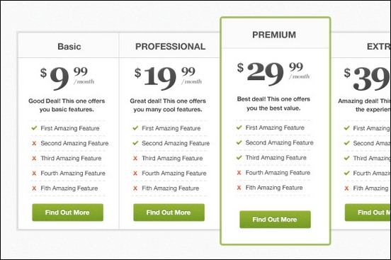 pricing-table-psd