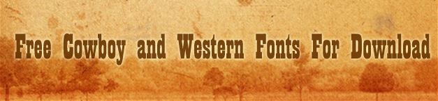 free western fonts