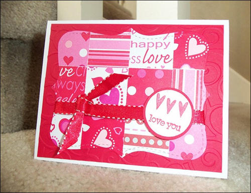 Valentine Quilt Card