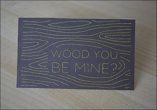 Wood You be mine