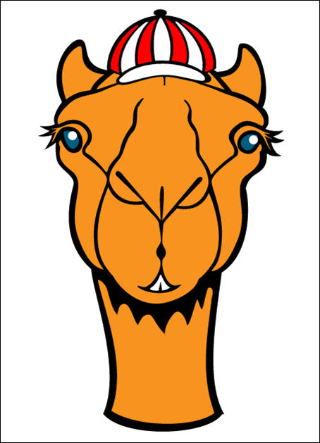 Camel With Hat Vector