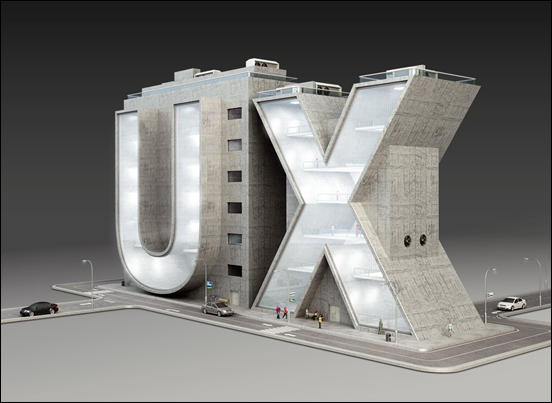 UX 3D type