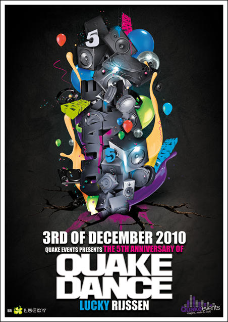 QuakeDance flyer