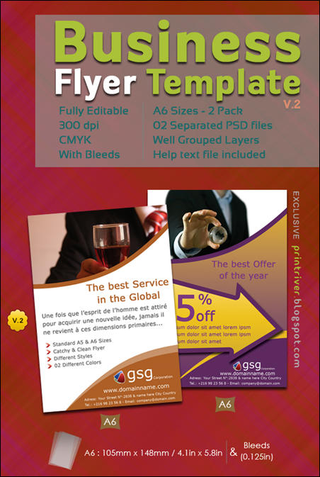 Free Business Flyer - 02 Packs