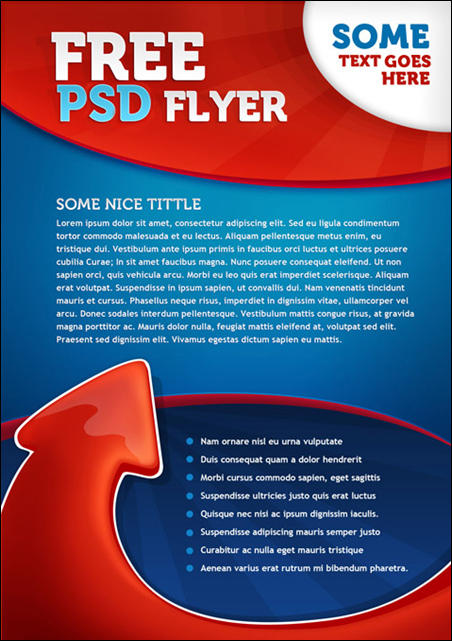 PSD Flyer Template