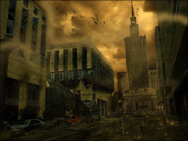 Post Apocalyptic City Doomsday Photo manipulation 